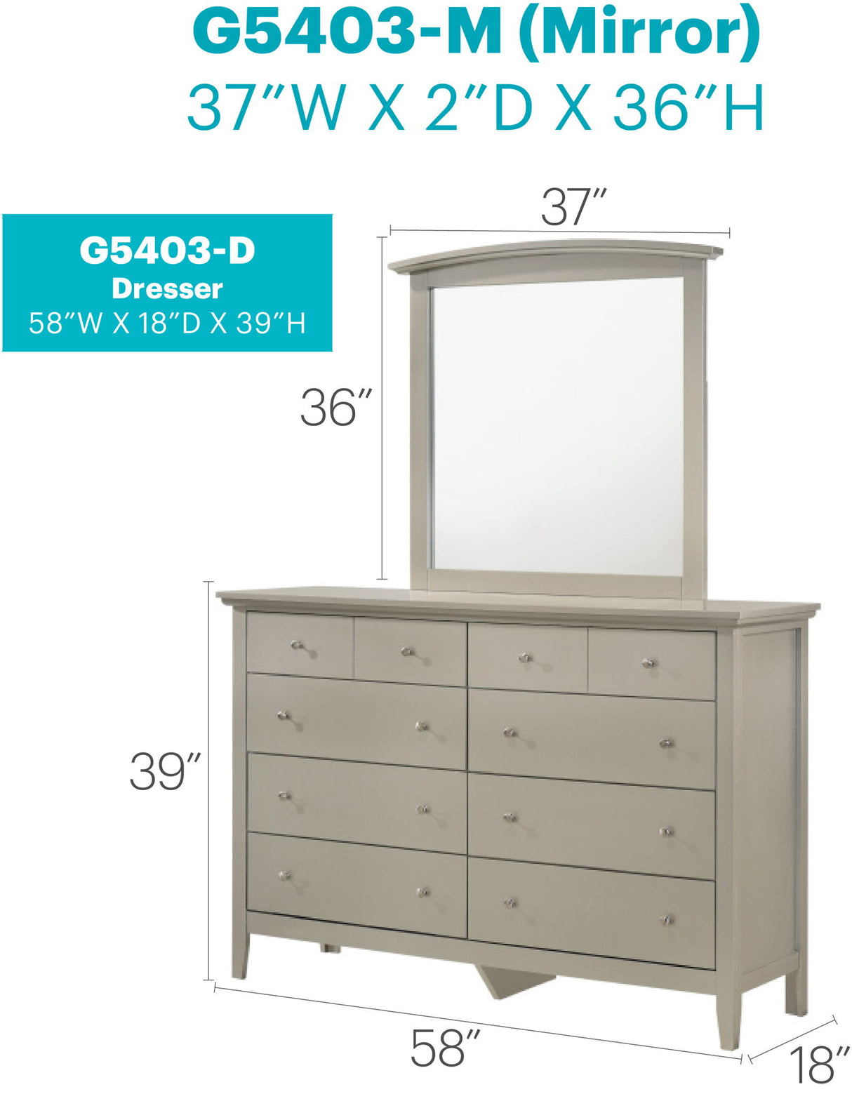 Elegant Casual Dresser For Any Room