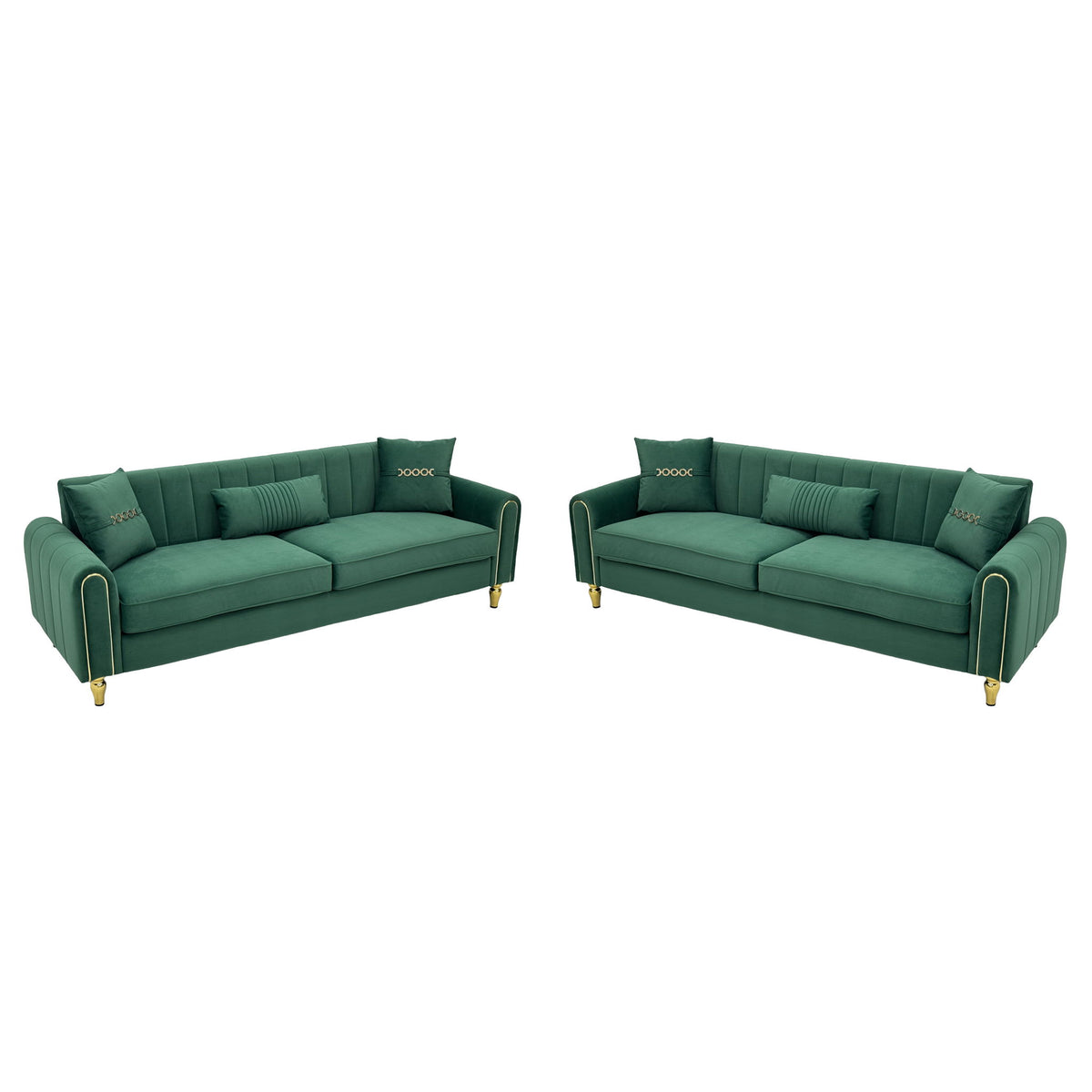 2 Piece Sofa 3 Seater Sofas Set