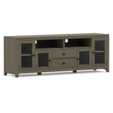 Cosmopolitan - Wide TV Media Stand - Farmhouse Gray