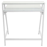 2-Tier - Desk - White