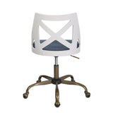 Charlotte - Swivel Accent Chair - Blue
