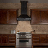Shiplap Wooden Wall Mount Range Hood (349DD) - 30 Inch - (349DD30) -