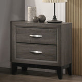 Valdemar - Nightstand - Weathered Gray