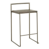 Fuji - Stackable Counter Stool Set