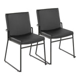 Dutchess - Dining Chair (Set of 2) - Black Metal