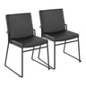 Dutchess - Dining Chair (Set of 2) - Black Metal