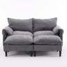 Convertible Combination Sofa With Footstools With Storage