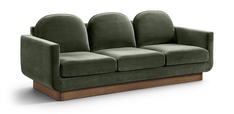 Diviento - Velvet Performance Fabric Upholstered Sofa