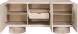 Adagio - Solid Wood And Oak Veneer Sideboard / Buffet