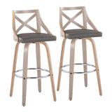 Charlotte - 30" Fixed-Height Barstool (Set of 2)