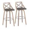 Charlotte - 30" Fixed-Height Barstool (Set of 2)