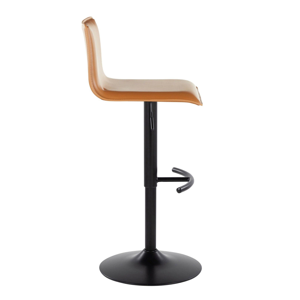 Mara - Adjustable Barstool (Set of 2) - Black Metal