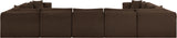 Shaggy - 9 Piece Modular U-Shaped Sectional