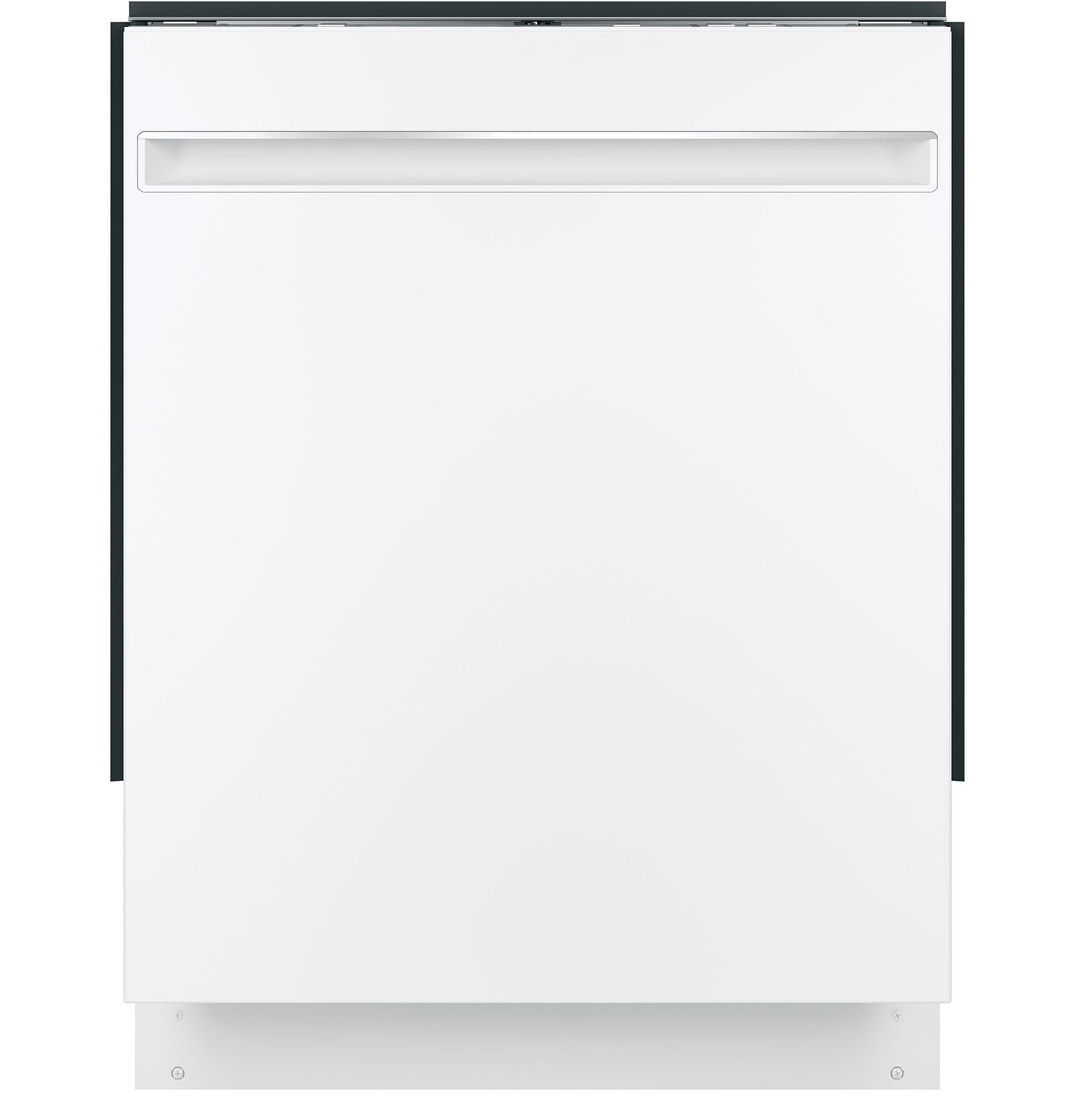 GE GDT225SGLWW - 24 in. Top Control Flush-Mount Dishwasher with 51 dBa Sound Level, Condensate Dry & Pocket Handle - White