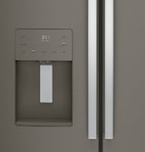 GE GFE26JMMES - 36 in. 25.6 cu. ft. French Door Refrigerator with Ice & Water Dispenser - Fingerprint Resistant Slate