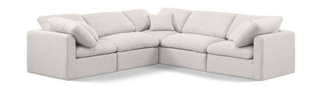 Indulge - Linen 5 Piece Modular Corner Sectional