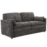 Cozy Upholstered Plush Cushion Loveseat Sofa For Living Room