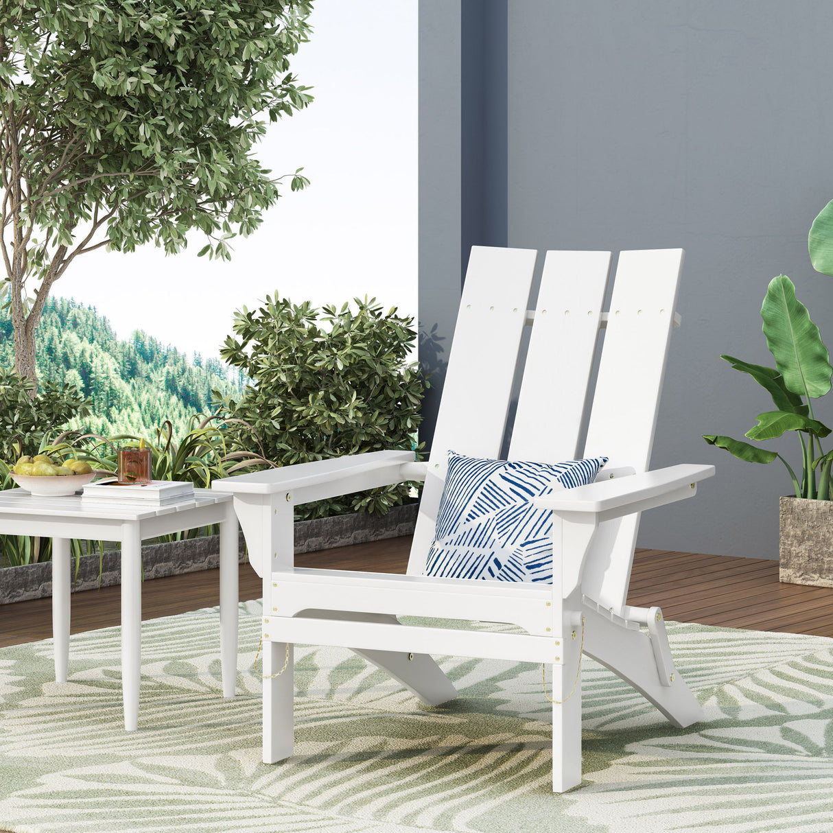 Aurascape - Outdoor Comfort Foldable Adirondack Chair