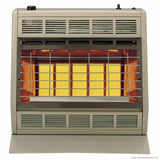 Empire Infrared Heater with Hydraulic Thermostat Controls - White - 30,000 BTU