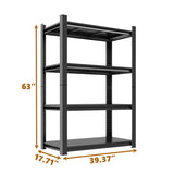 Tall Storage Shelf, Adjustable Height Storage Rack