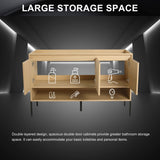 Freestanding Bathroom Vanity & Soft Close Cabinet Doors