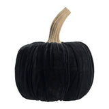 Velvet Pumpkin Large, For Holiday Halloween Decor