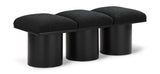 Pavilion - 3 Piece Modular Bench With Black Base