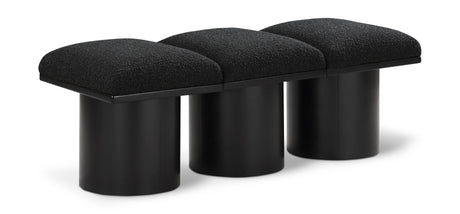 Pavilion - 3 Piece Modular Bench With Black Base