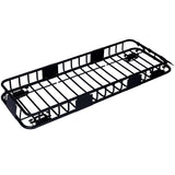 Motoring Rooftop Cargo Carrier Basket Steel, Universal Fit Roof Rack