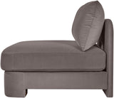 Hammond - Velvet Performance Fabric Upholstered Armless Chair
