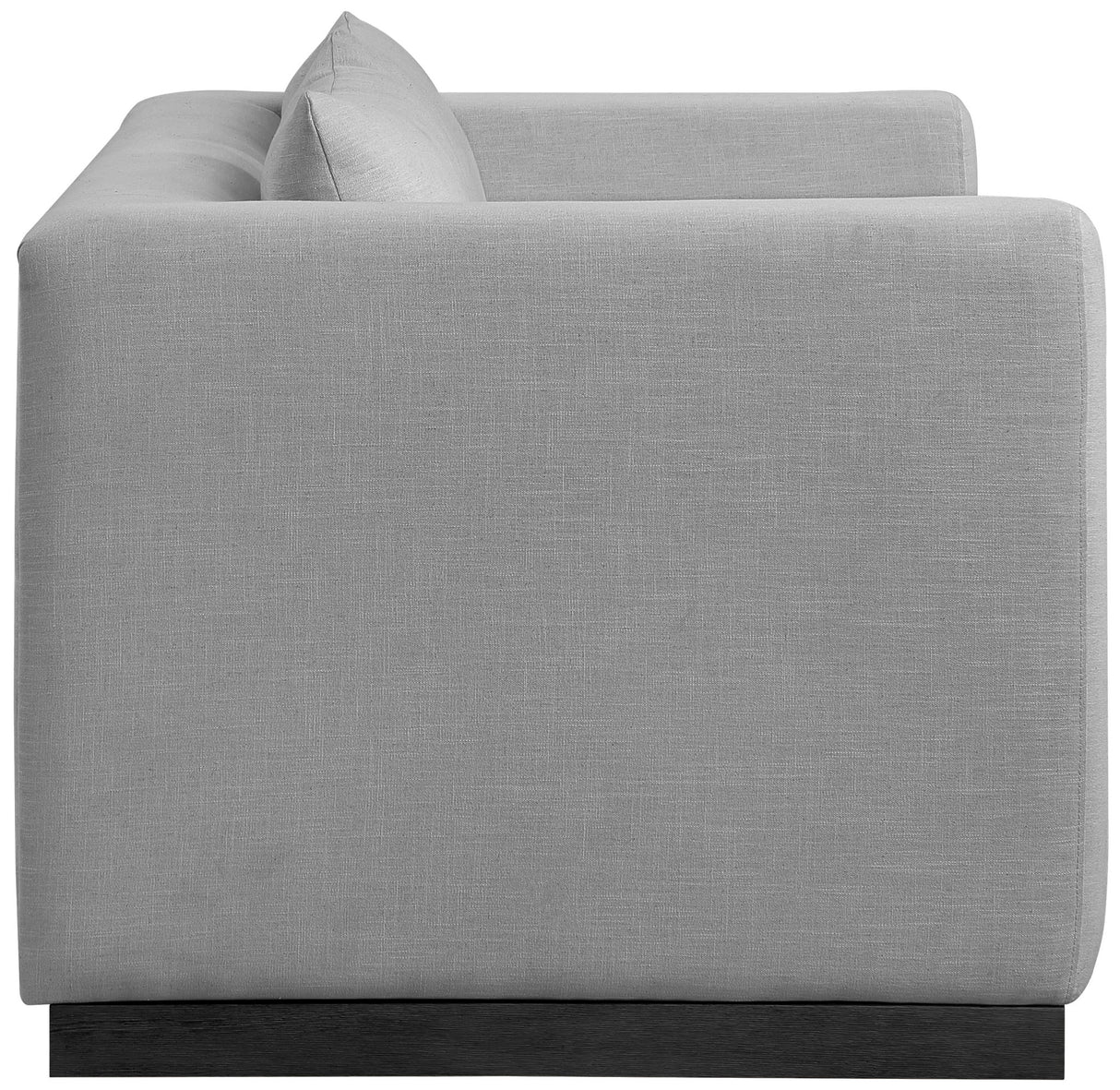 Alfie - Linen Textured Fabic Loveseat