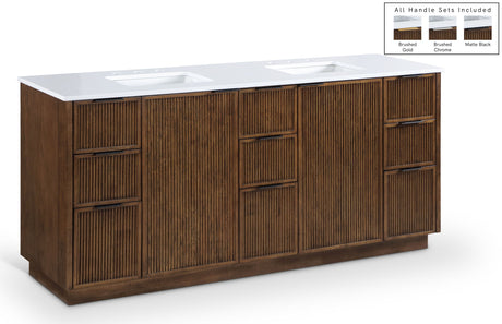 Willard - Engineered Stone And Solid Wood Bathroom Vanity