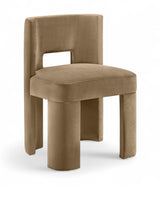 Zuno - Velvet Performance Fabric Upholstered Dining Chair (Set of 2)