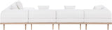 Laguna - 5 Piece 106.5" Upholstered Outdoor Patio Modular Sectional