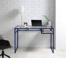 Yasin - Glass Top Writing Desk
