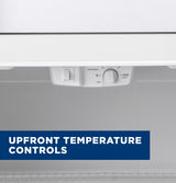 GE ENERGY STAR 23.6 Cu. Ft. Counter-Depth Side-By-Side Refrigerator with Extra Tall Dispenser and In-Door Icemaker - GZE24NYYFS