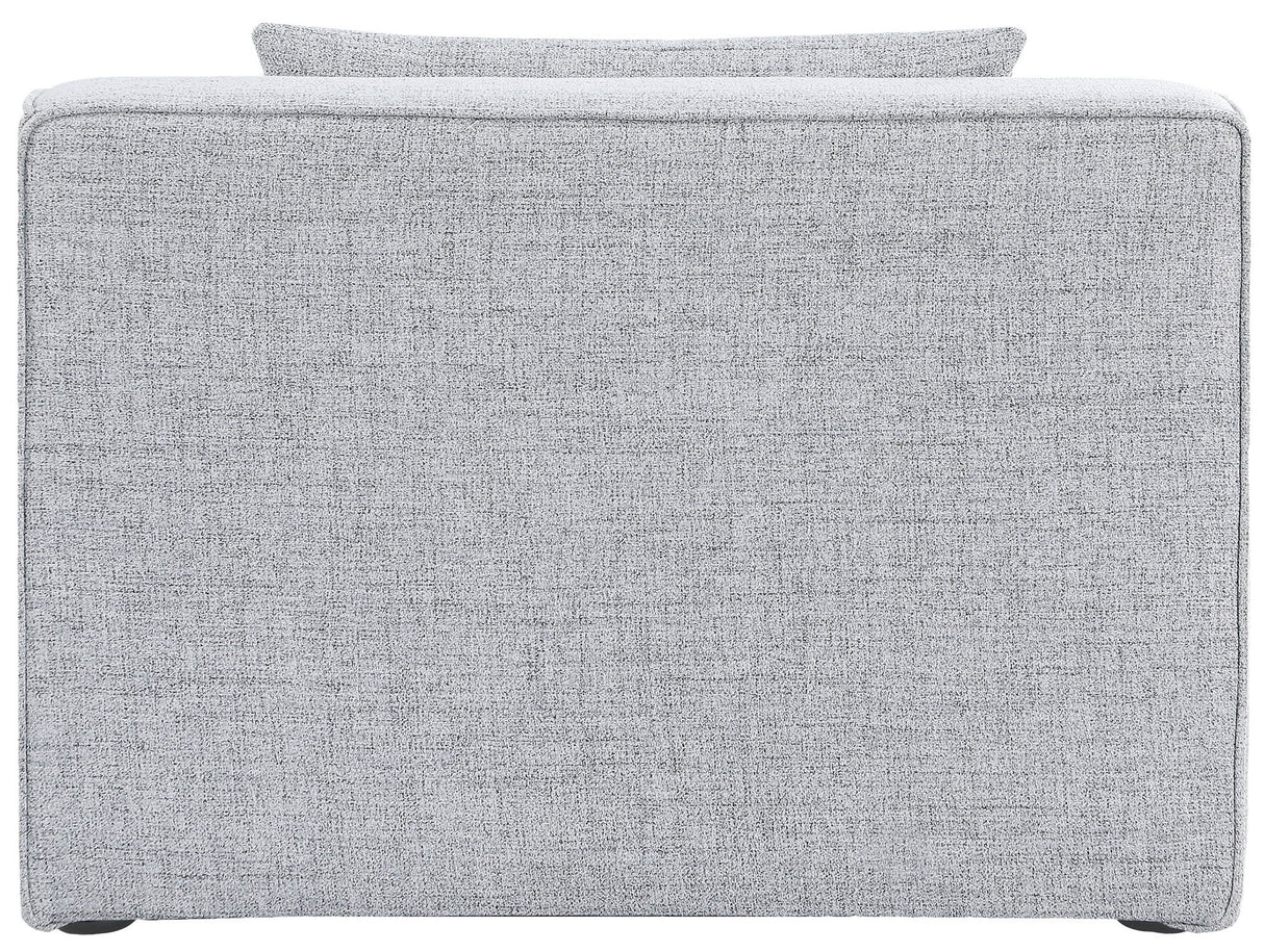 Cube - Linen Armless Chair