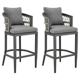 Zella - Outdoor Patio Bar Stool Set