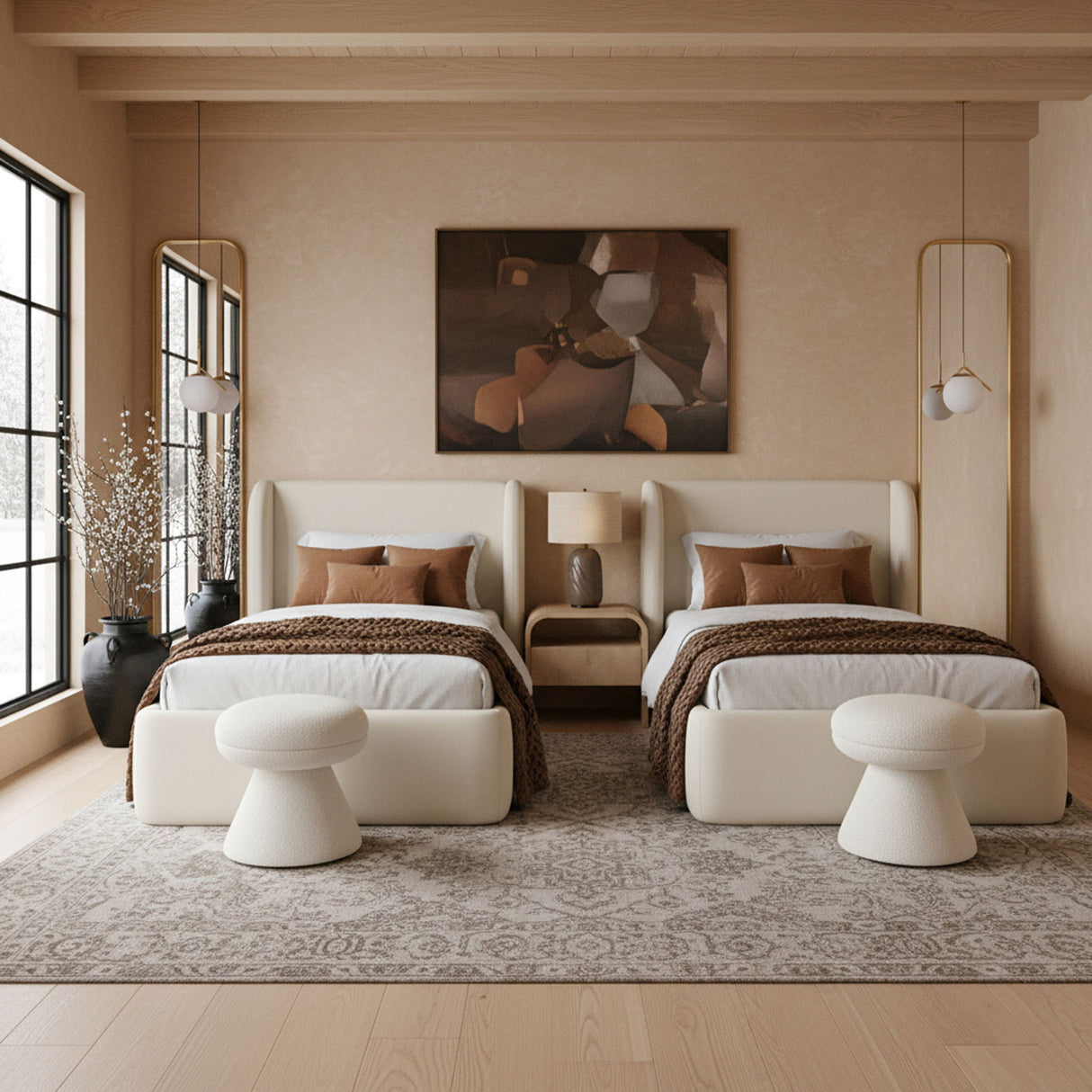 Warby - Upholstered Bed