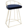 Canary - Counter Stool (Set of 2) - Gold Metal