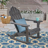 Echoes - Outdoor Acacia Wood Adirondack Rocking Chair