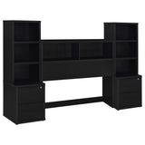 Geary - 3 Piece Bedroom Set With Bookcase Headboard