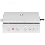 Summerset TRL Pro 40-in 4 Burner Built-In Propane Gas Grill w/ Rear Infrared Burner & Rotisserie Kit - TRLPRO40L