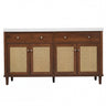 Bathroom Vanity With Double Sink, Large Storage Space