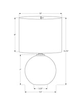 Contemporary Lighting, Table Lamp, Resin, Ceramic - Cream