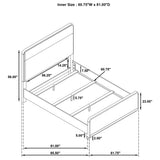 Mirador - Bedroom Set With Upholstered Headboard
