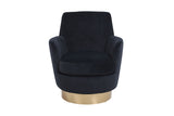 Teddy Swivel Barrel Chair, Swivel Accent Chairs Armchair For Living Room