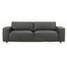 Clayton - Leather Sofa With Track Arms