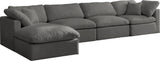 Plush - 5 Piece Modular Sectional