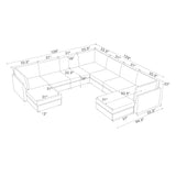 Modular Sectional With Custom Configuration